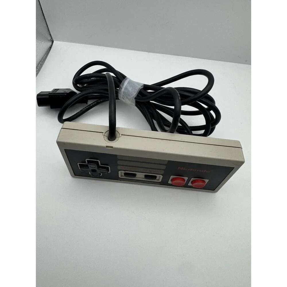 Original NES Controller NES-004 + NES Max Controller NES-027 Both Tested & Work